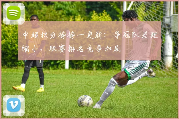 中超积分榜榜一更新:争冠队差距缩小,联赛排名竞争加剧